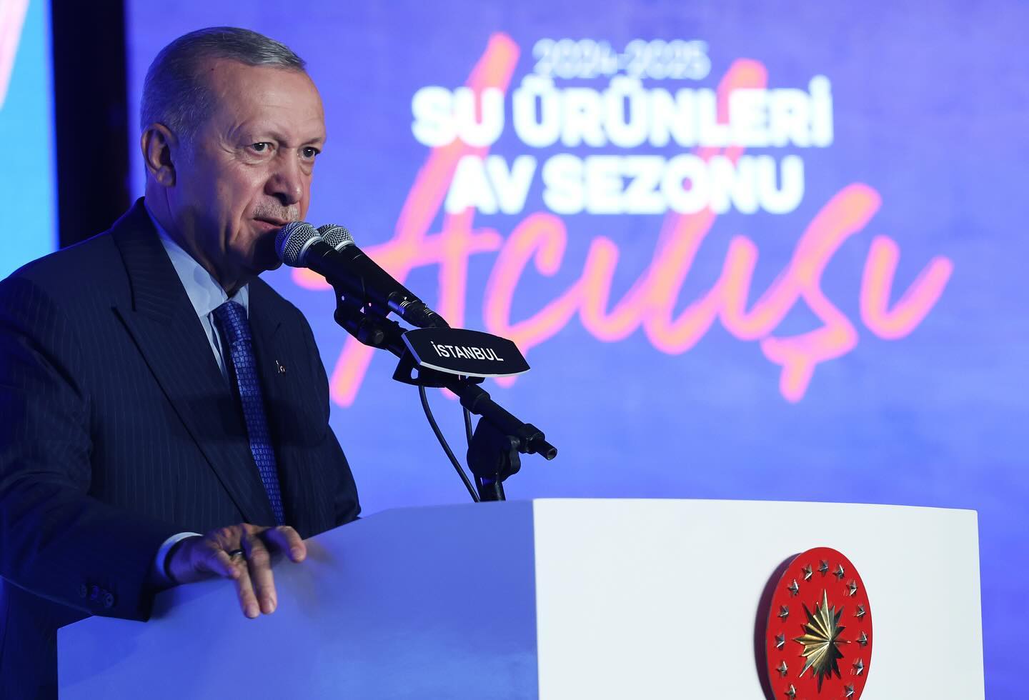 Cumhurbaşkanımız Recep Tayyip Erdoğan, 2024-2025 su ürünleri av sezonunun açılış