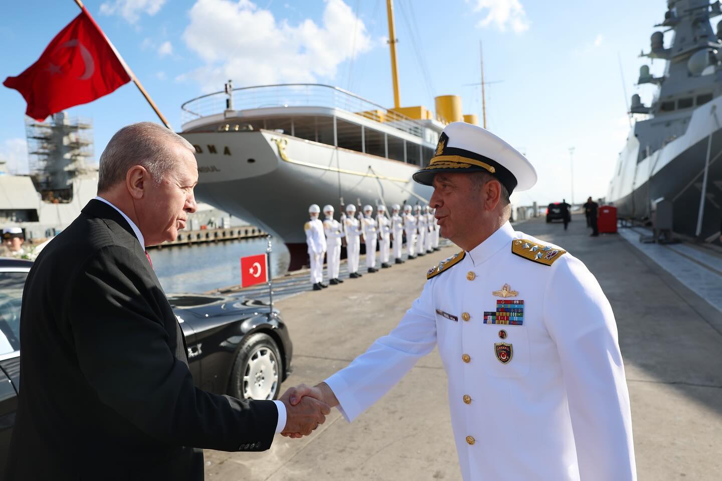 Cumhurbaşkanımız Recep Tayyip Erdoğan 9 ay süren kapsamlı bakım, onarım ve tadil