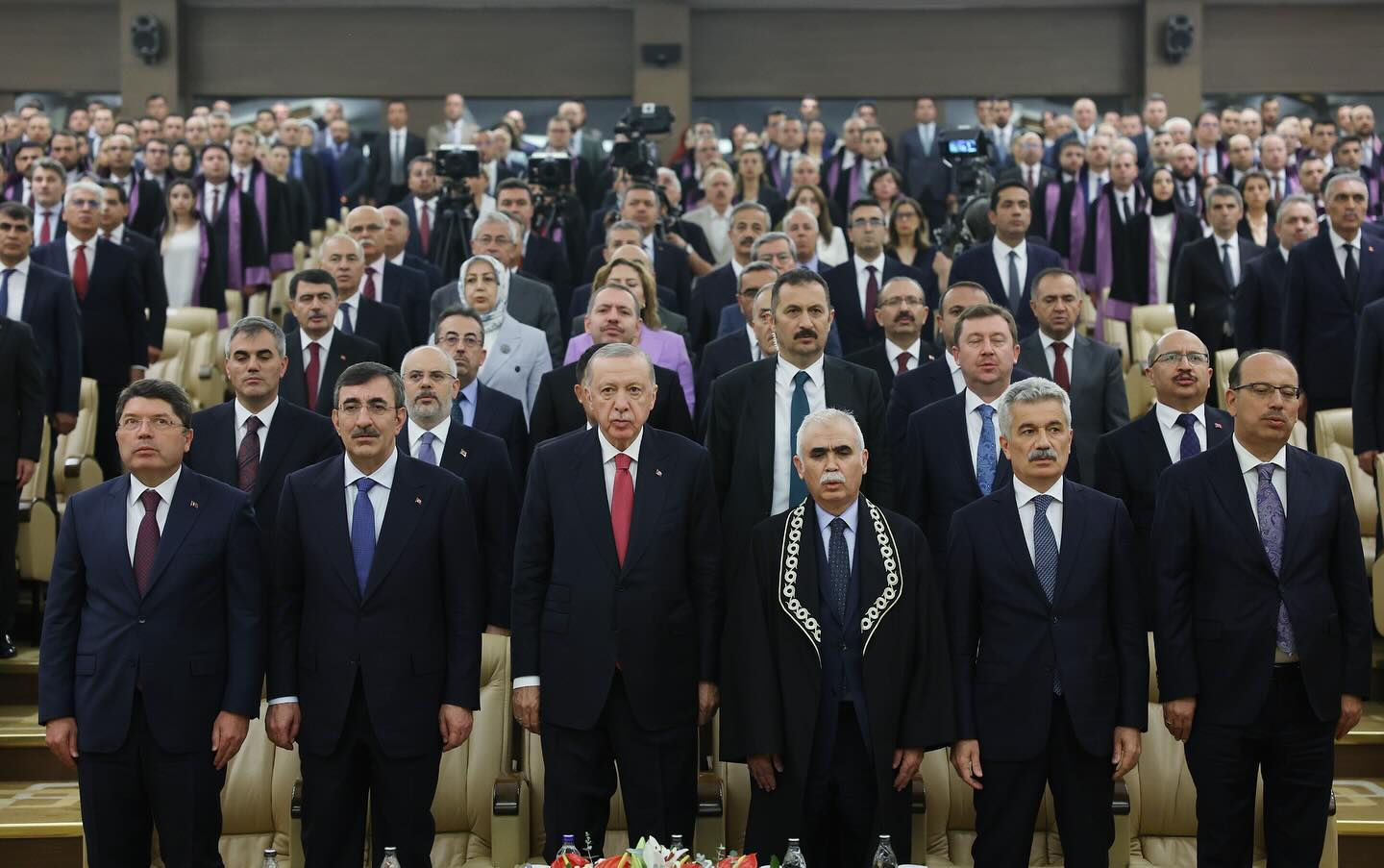 Cumhurbaşkanımız Recep Tayyip Erdoğan, Anayasa Mahkemesi üyeliğine seçilen Metin