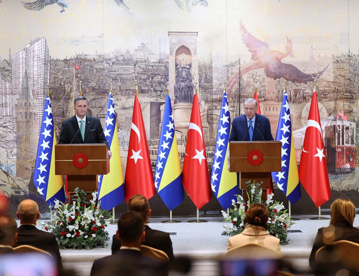 Cumhurbaşkanımız Recep Tayyip Erdoğan, Bosna Hersek Devlet Başkanlığı Konseyi Ba