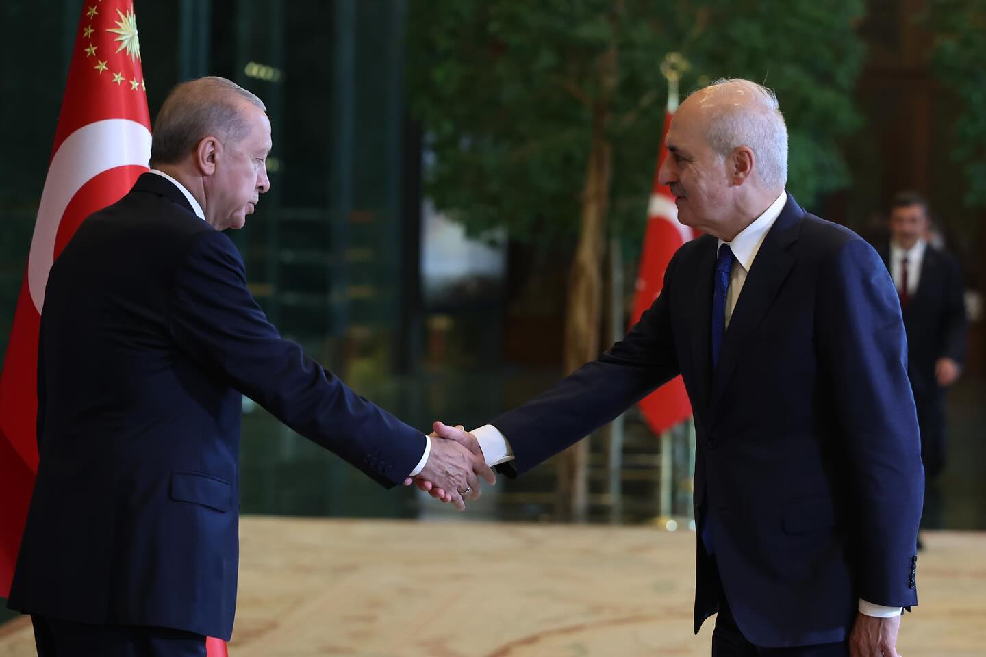 Cumhurbaşkanımız Recep Tayyip Erdoğan, Cumhurbaşkanlığı Külliyesinde 30 Ağustos