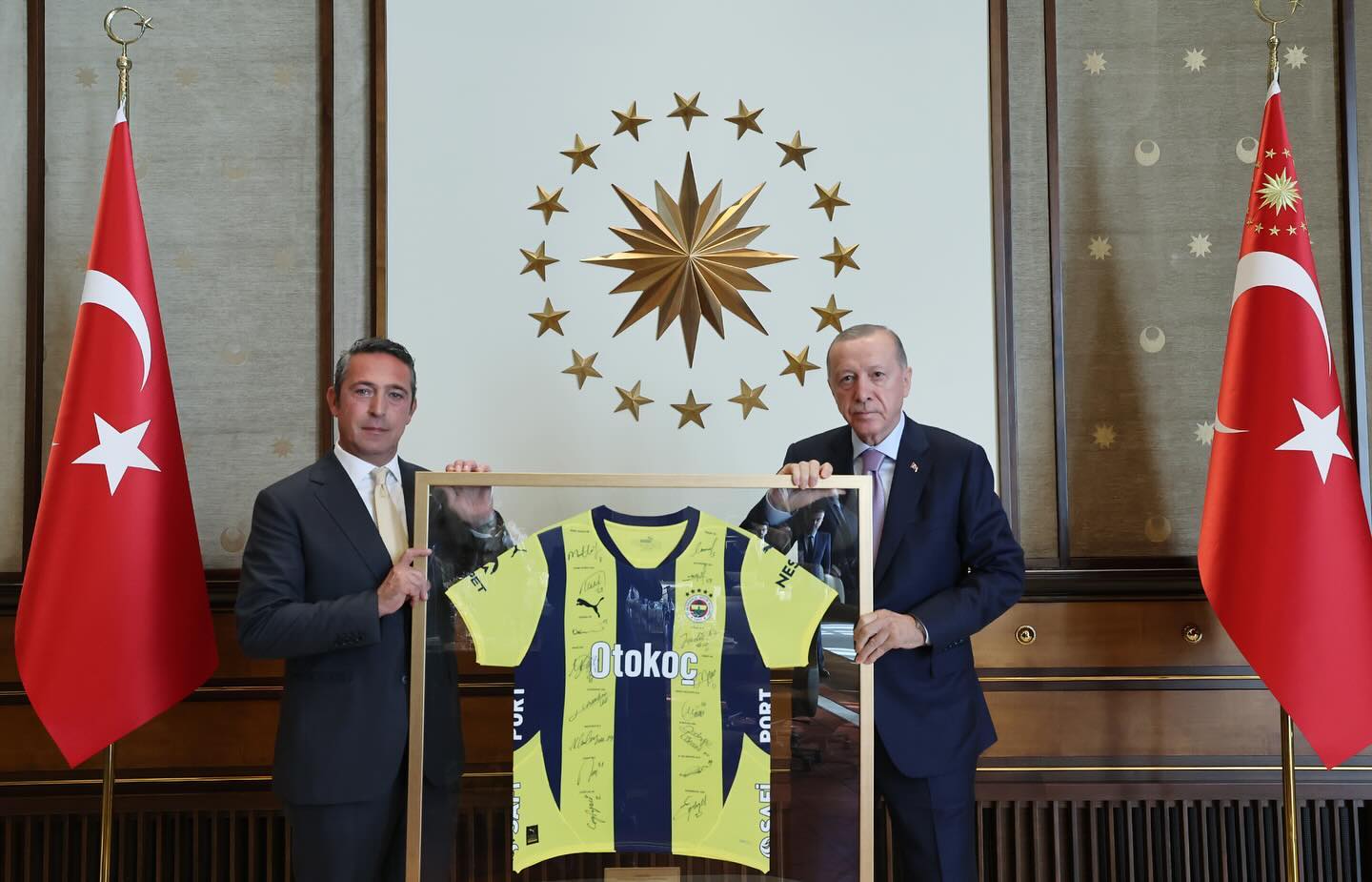 Cumhurbaşkanımız Recep Tayyip Erdoğan, Fenerbahçe Spor Kulübü Yönetim Kurulu üye