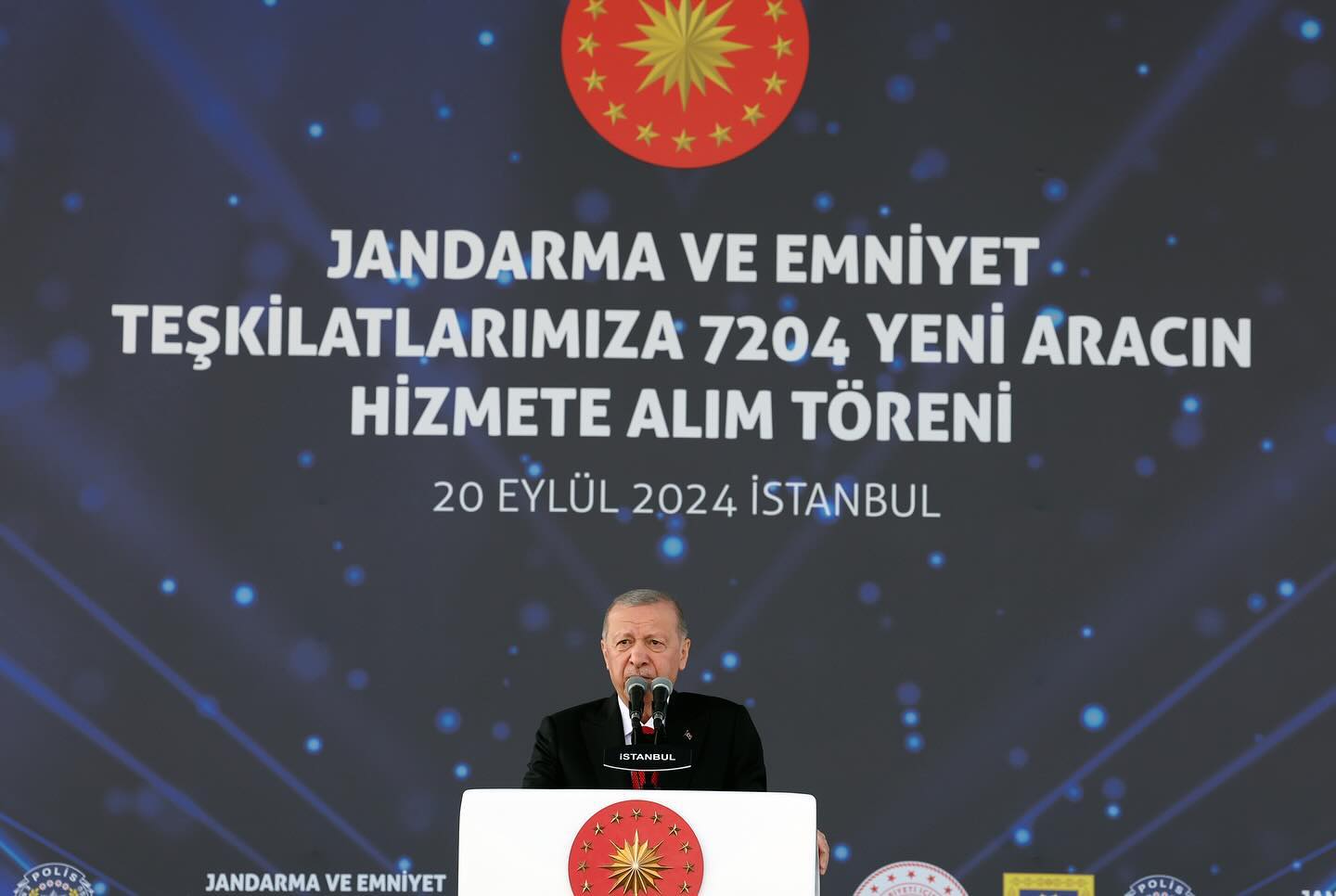 Cumhurbaşkanımız Recep Tayyip Erdoğan, Jandarma ve Emniyet Teşkilatlarına 7204 Y