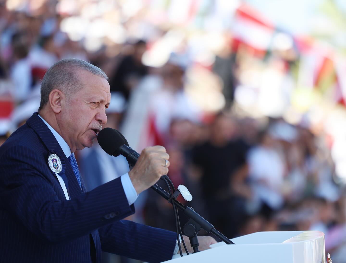 Cumhurbaşkanımız Recep Tayyip Erdoğan, Millî Savunma Üniversitesi Deniz Harp Oku