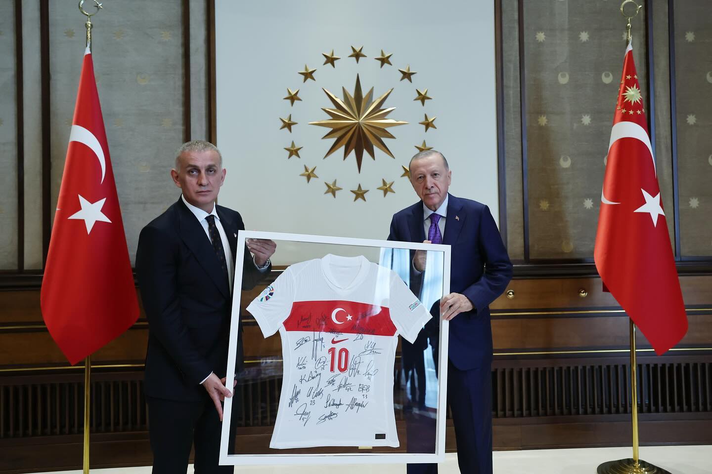 Cumhurbaşkanımız Recep Tayyip Erdoğan, Türkiye Futbol Federasyonu (TFF) Başkanı