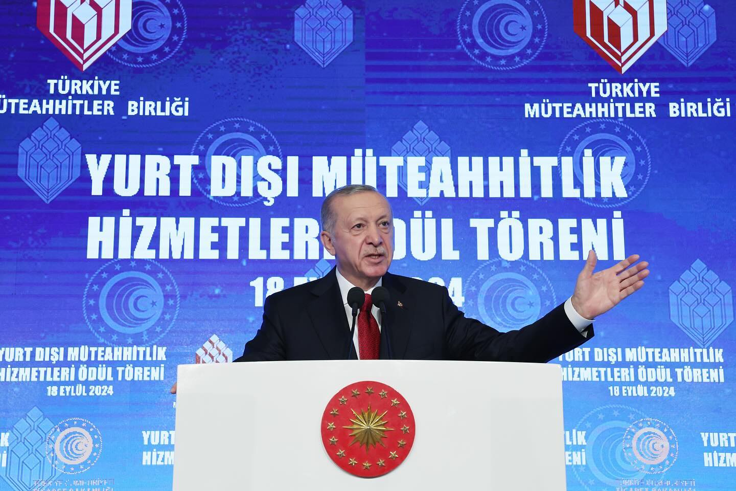 Cumhurbaşkanımız Recep Tayyip Erdoğan, Yurt Dışı Müteahhitlik Hizmetleri Başarı