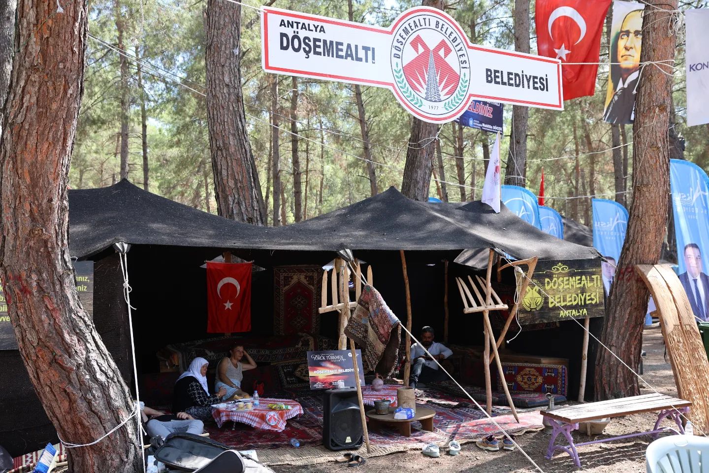 Döşemealtı Düzlerçamı Karaman Piknik Alanında 13-15 Eylül tarihleri arasında ger…