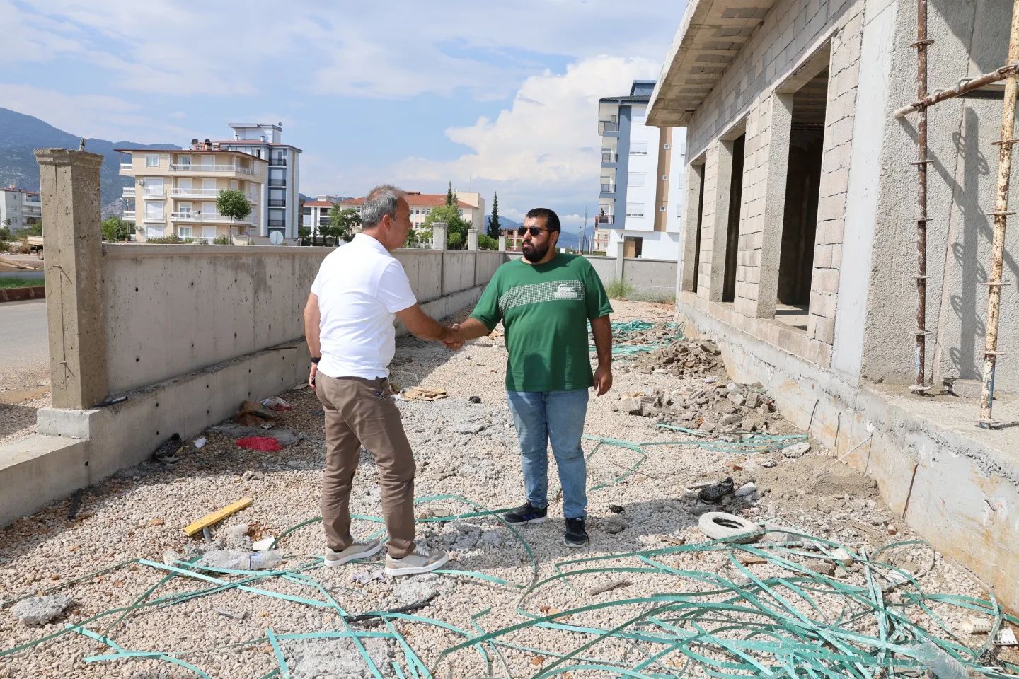 Yeniköy Mahallesi Kırkgöz Caddesi üzerinde belediyemizce başlanan Taziye Evi’nin…