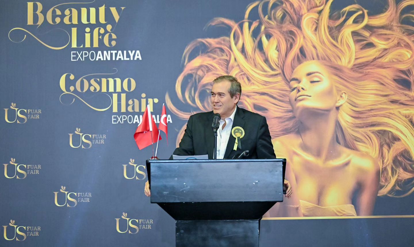 Yönetim Kurulu Başkanımız Yusuf Hacısüleyman, ANFAŞ Antalya Expo Center’da düzen