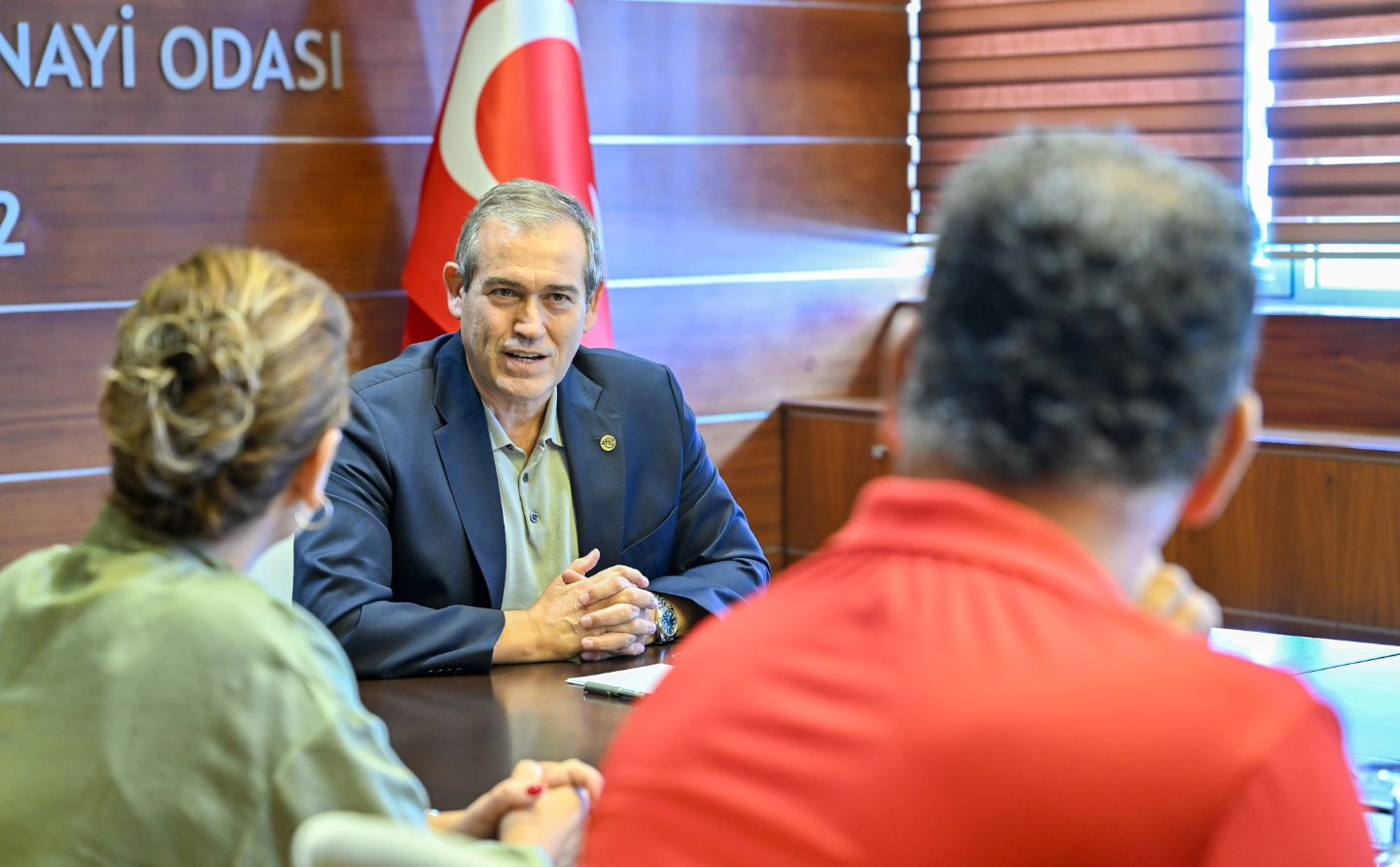 Yönetim Kurulu Başkanımız Yusuf Hacısüleyman, Deva Partisi Antalya İl Başkanı Öz
