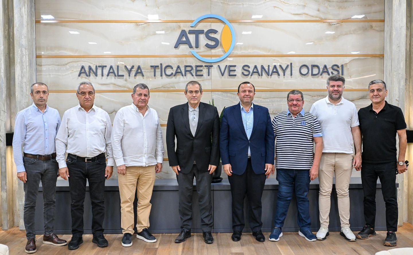 Yönetim Kurulu Başkanımız Yusuf Hacısüleyman ile Yönetim Kurulu Üyelerimiz, AK P