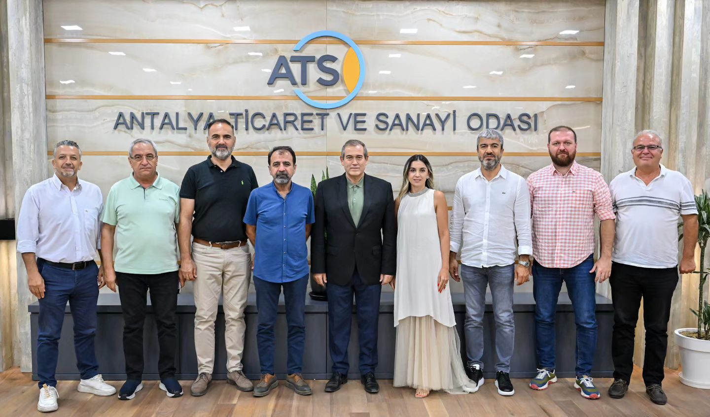 Yönetim Kurulu Başkanımız Yusuf Hacısüleyman ve Yönetim Kurulu Üyemiz Mustafa Ya