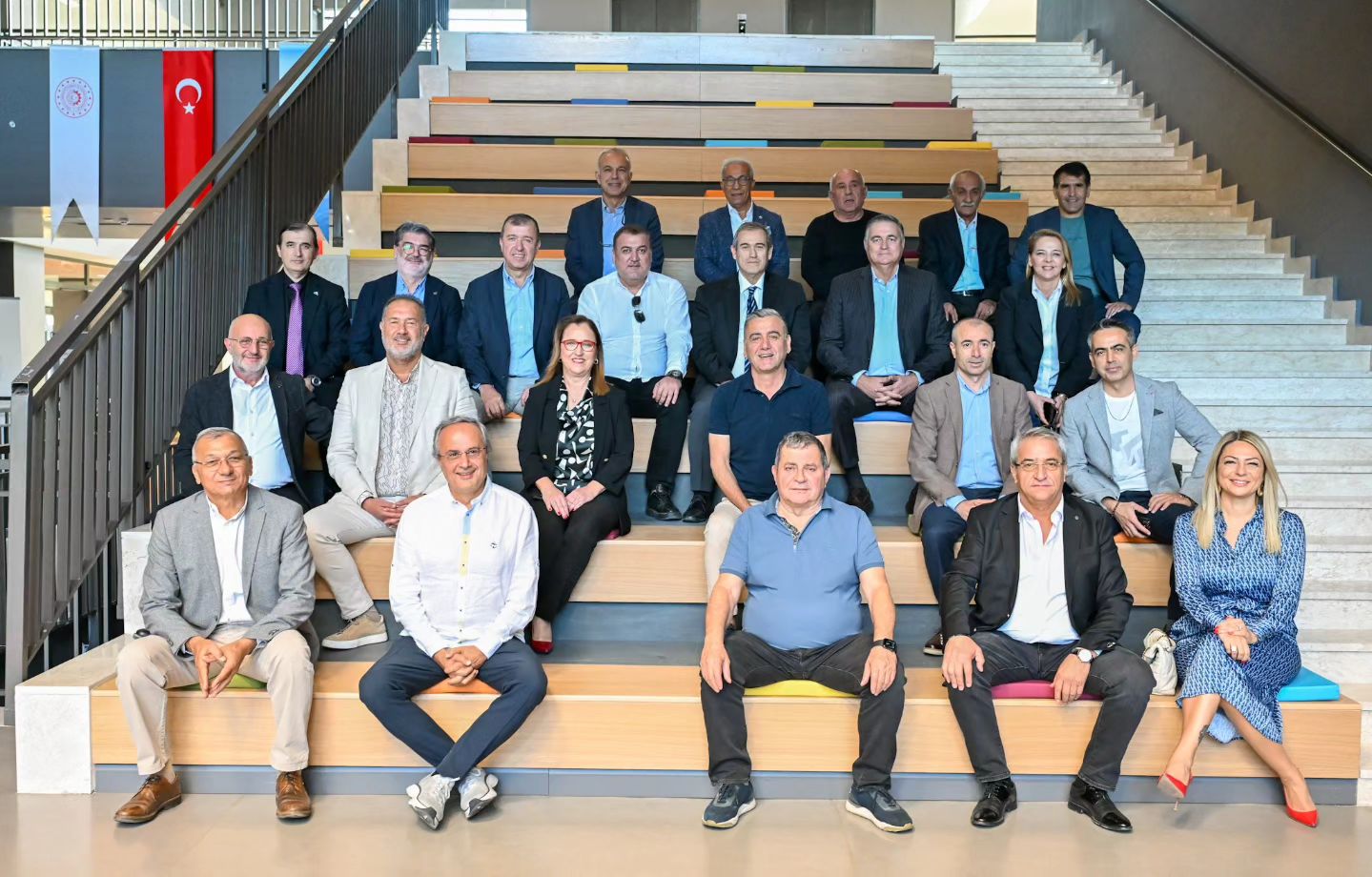 Yönetim Kurulu Başkanımız Yusuf Hacısüleyman, Başkan Yardımcımız Hakan Pakalın,