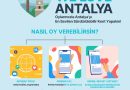 Antalya’mızın güzelliklerini ve sürdürülebilir yaşamı tüm dünyaya duyurma zamanı