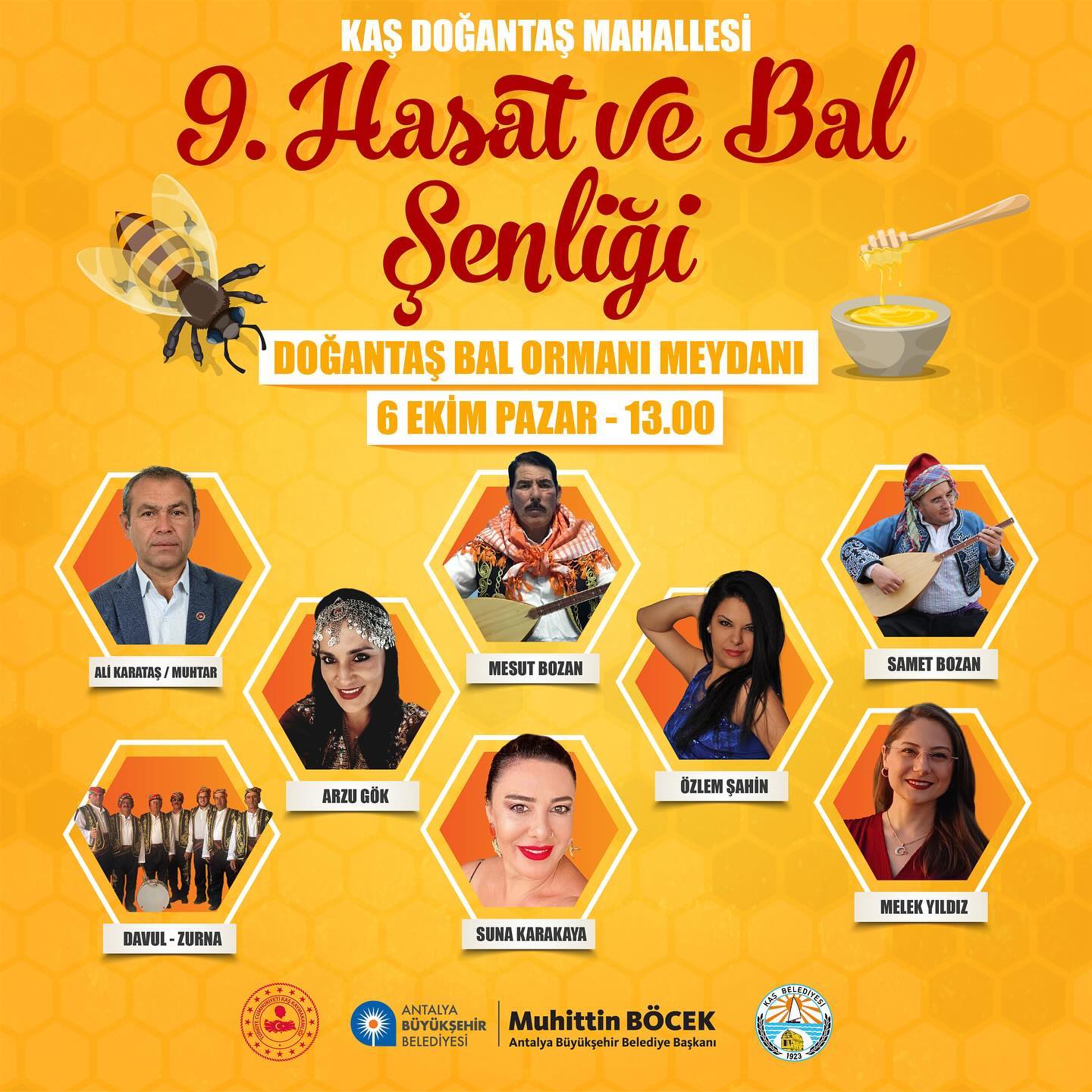 Antalya Büyükşehir Belediyesi ve Kaş Belediyesi iş birliği ile düzenlenecek 9. H