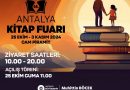 14. Antalya Kitap Fuarı, bu yıl  temasıyla kitapseverlerle buluşuyor. 

25 Ekim