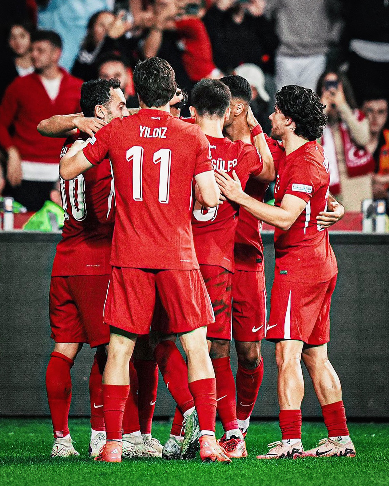 Başarılar 

UEFA Uluslar B Ligi 4. Grup dördüncü maçında bugün İzlanda ile karşı