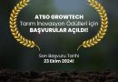 ATSO GROWTECH Tarım İnovasyon Ödülleri bu yıl 7’nci kez sahiplerini buluyor.

Ta