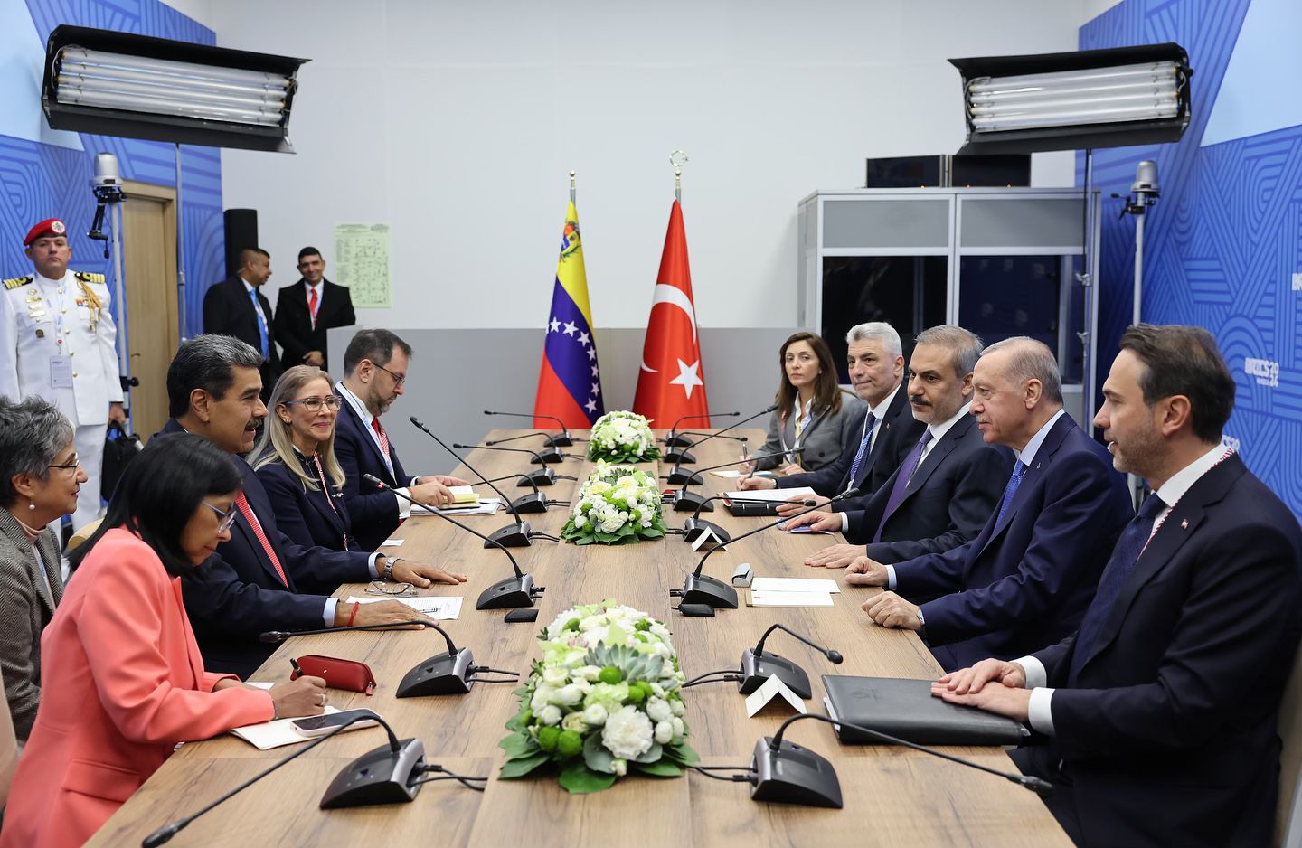 BRICS Liderler Zirvesi için Tataristan’ın başkenti Kazan’da bulunan Cumhurbaşkan