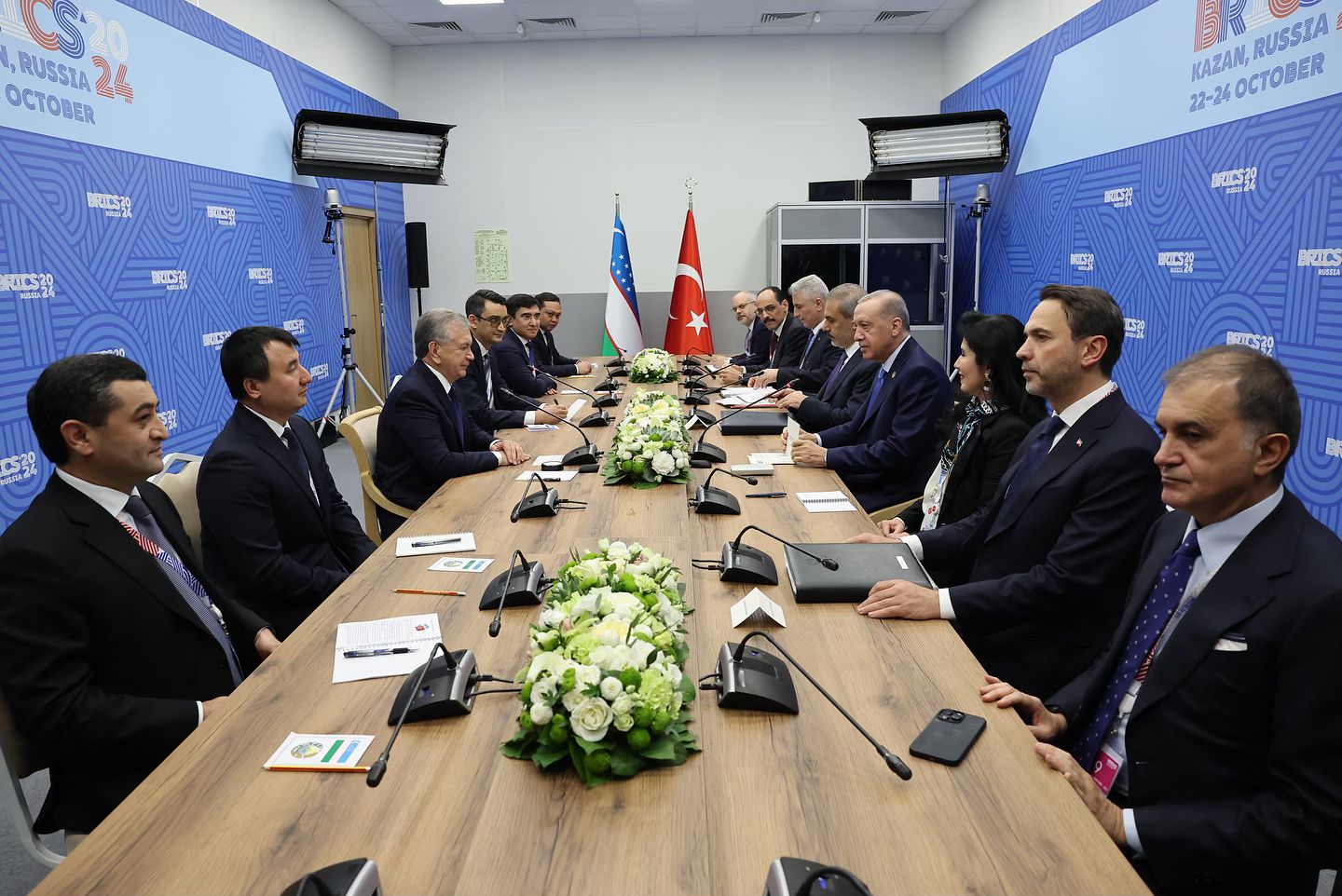 BRICS Liderler Zirvesi nedeniyle Tataristan’ın başkenti Kazan’da bulunan Cumhurb