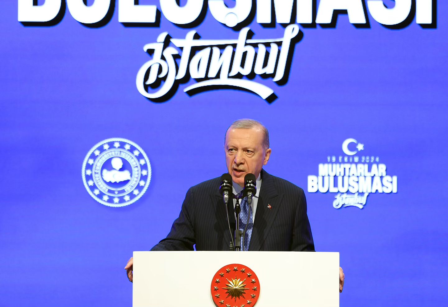 Cumhurbaşkanımız Recep Tayyip Erdoğan, 54. Muhtarlar Buluşması’nda yaptığı konuş