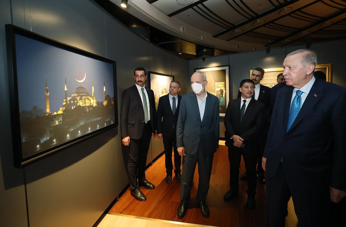 Cumhurbaşkanımız Recep Tayyip Erdoğan, Ayasofya-i Kebir Cami-i Şerifi’nin yenide