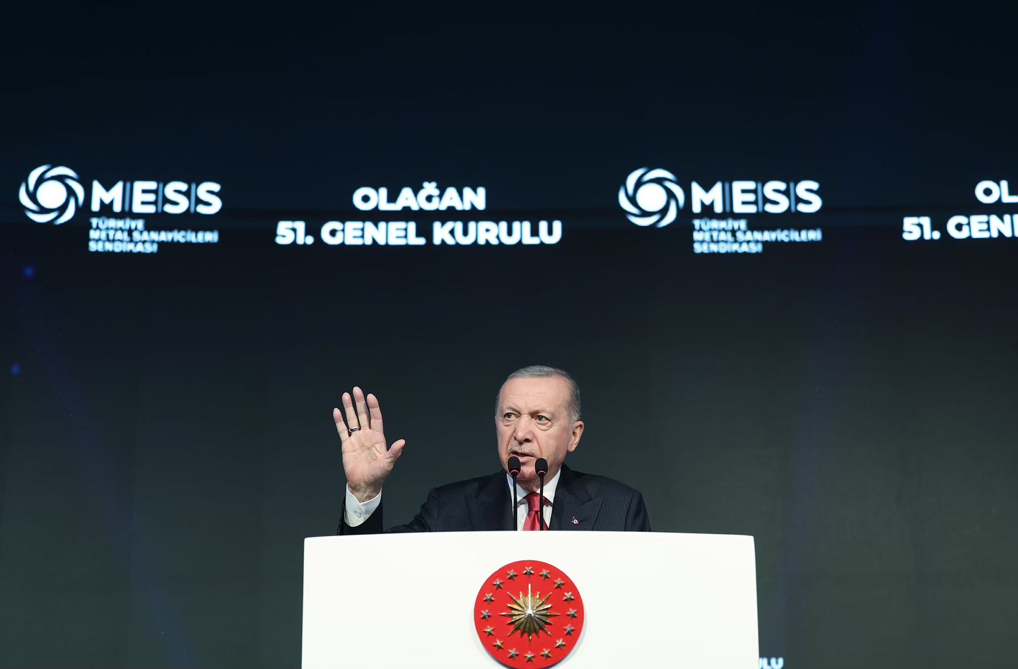 Cumhurbaşkanımız Recep Tayyip Erdoğan, Metal Sanayicileri Sendikası 51. Genel Ku