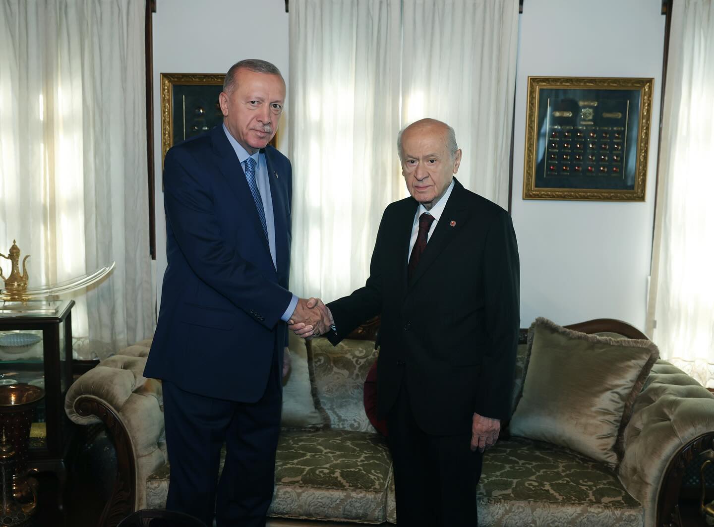 Cumhurbaşkanımız Recep Tayyip Erdoğan, Milliyetçi Hareket Partisi (MHP) Genel Ba