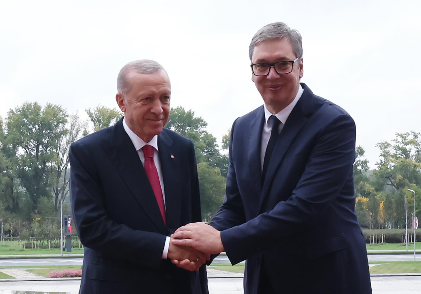 Cumhurbaşkanımız Recep Tayyip Erdoğan, resmî ziyaret için bulunduğu Sırbistan’ın