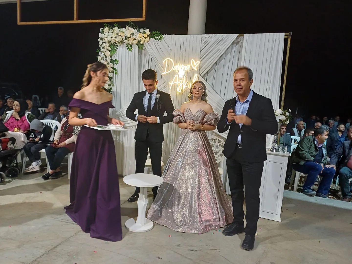 Esra Koç-Adem Coşkun çiftimizin nişan törenine Belediye Başkan Yardımcımız Ömer …