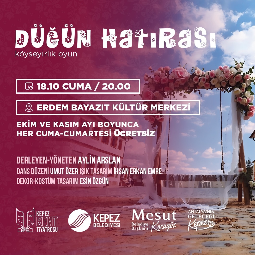 Kepez Kent Tiyatrosu, yeni sezon için perdelerini açıyor!