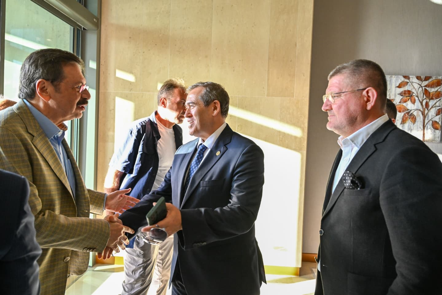 TOBB Başkanımız Rifat Hisarcıklıoğlu’nu, şehrimizde düzenleyeceğimiz önemli etki