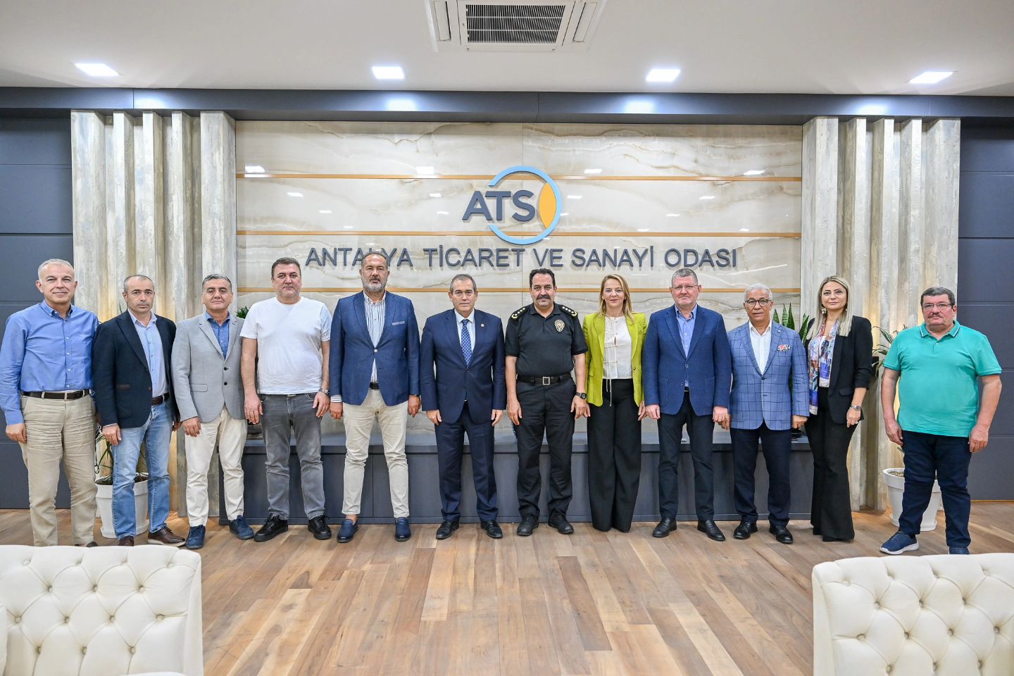 Yönetim Kurulu Başkanımız Yusuf Hacısüleyman ve Meclis Başkanımız Ahmet Öztürk,