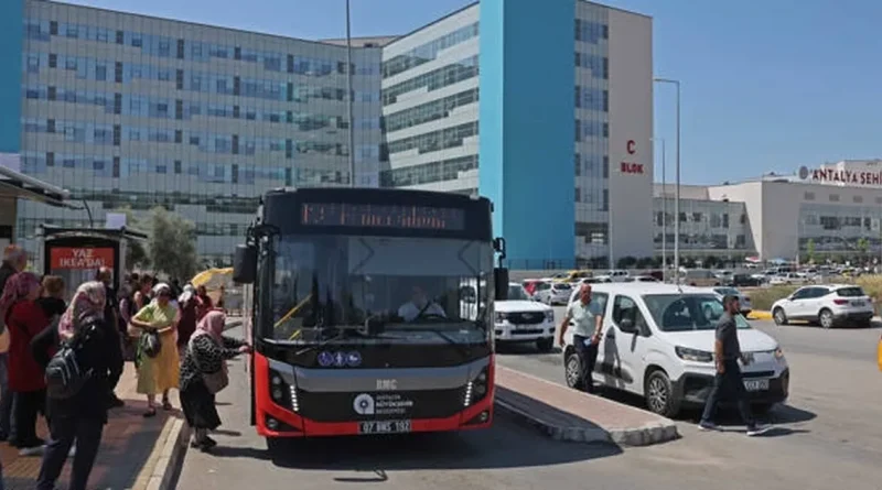 Antalya Büyükşehir’den Şehir Hastanesi’ne kolay ulaşım