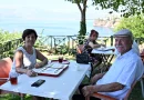 Antalya’da kıdemli kent sakinlerinden mangala keyfi