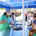Antalya Büyükşehir geleneksel aşure ikramlarına başladı