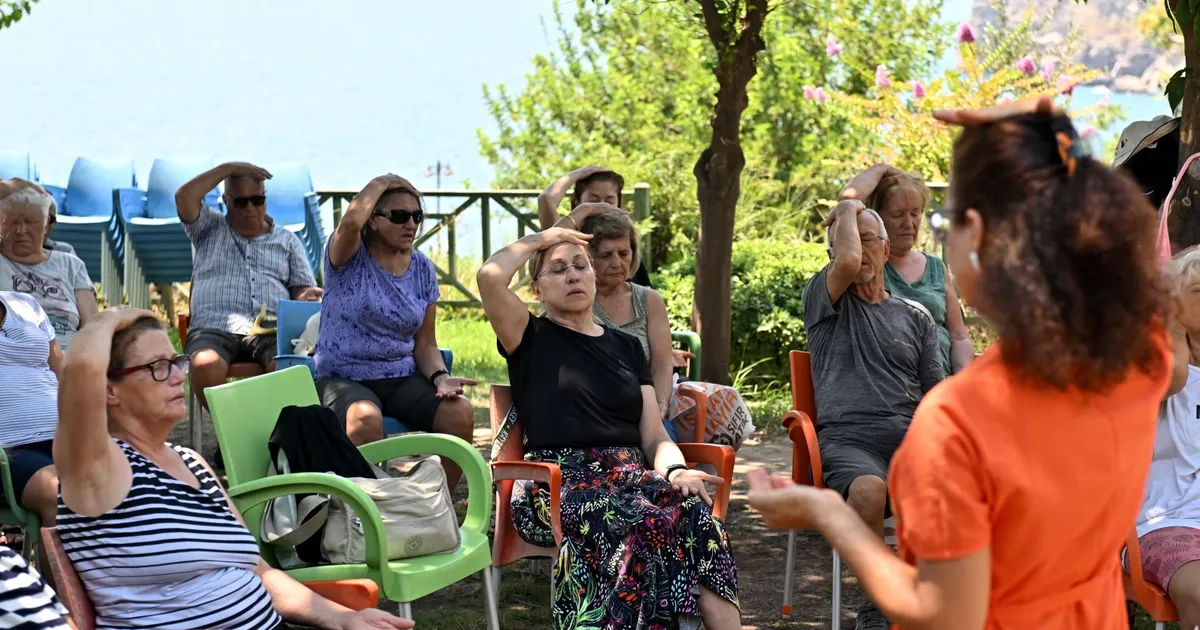 Antalya Falez Yaşlı Evi’nde rahatlatan etkinlik