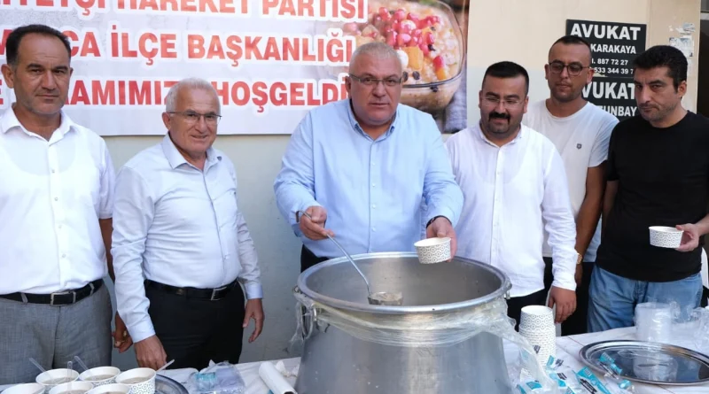 MHP Kumluca’dan aşure ikramı ve birlik mesajı 