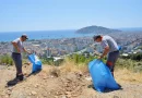 Antalya Alanya her gün tonlarca atık topluyor