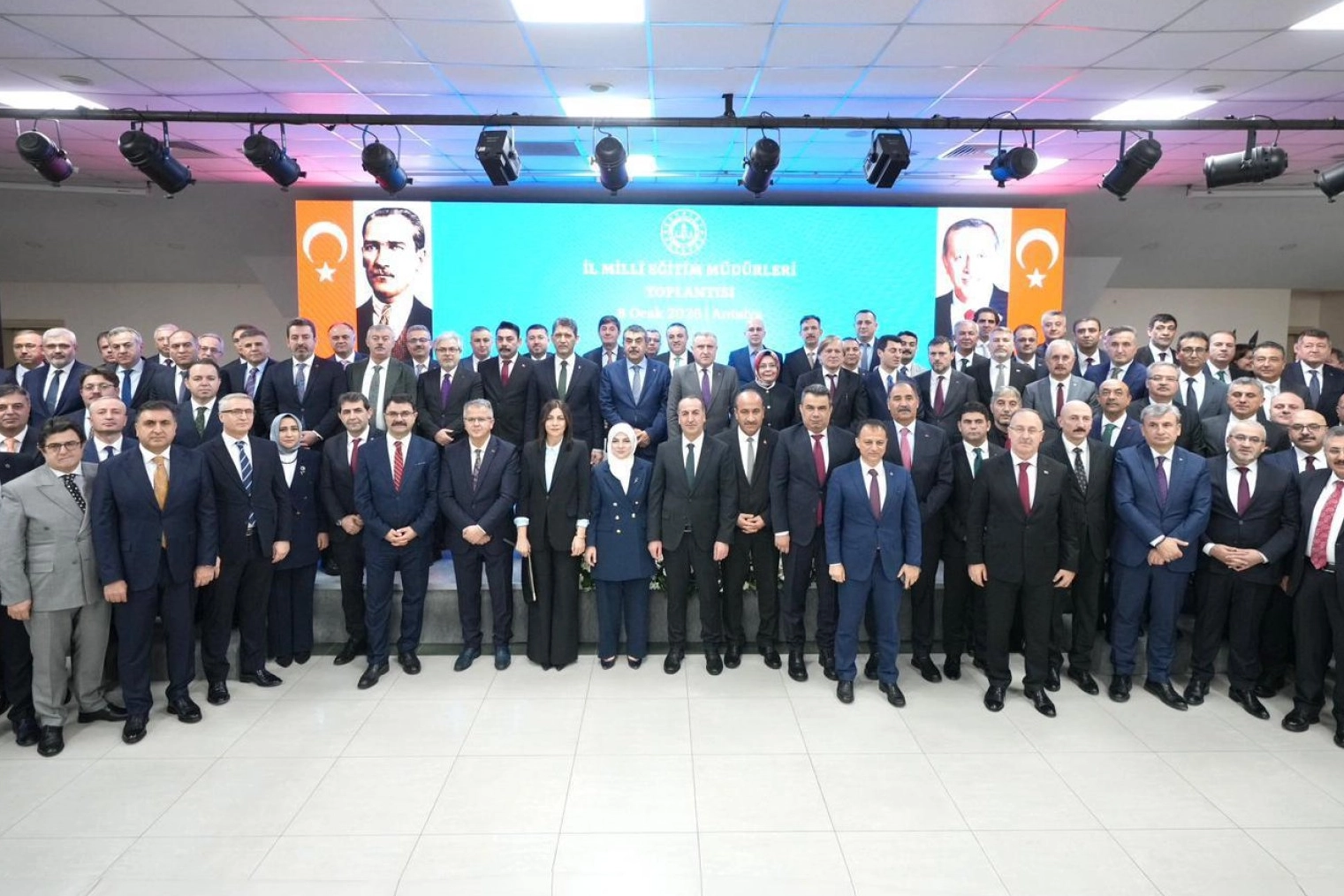 81 ilin Milli Eğitim Müdürleri Antalya’da buluştu