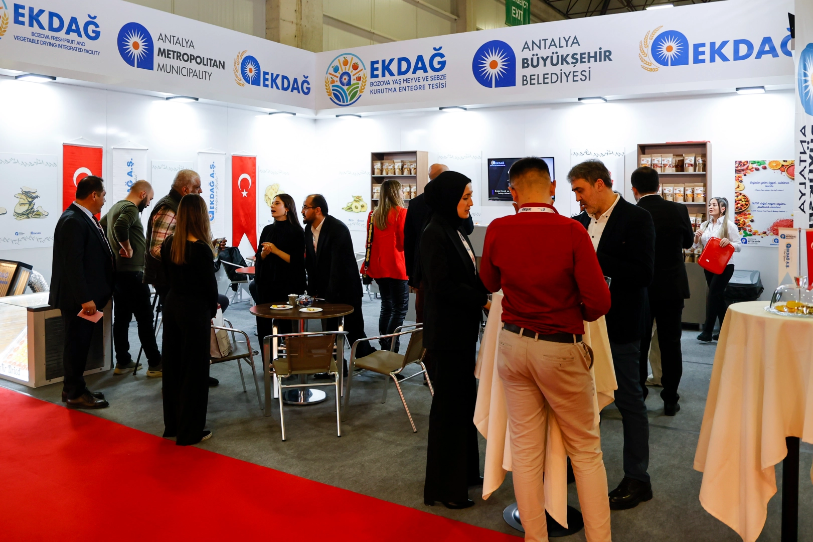 Antalya Büyükşehir Belediyesi standı fuarın ilgi odağı oldu