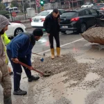Antalya’da yağış sonrası znında müdahale
