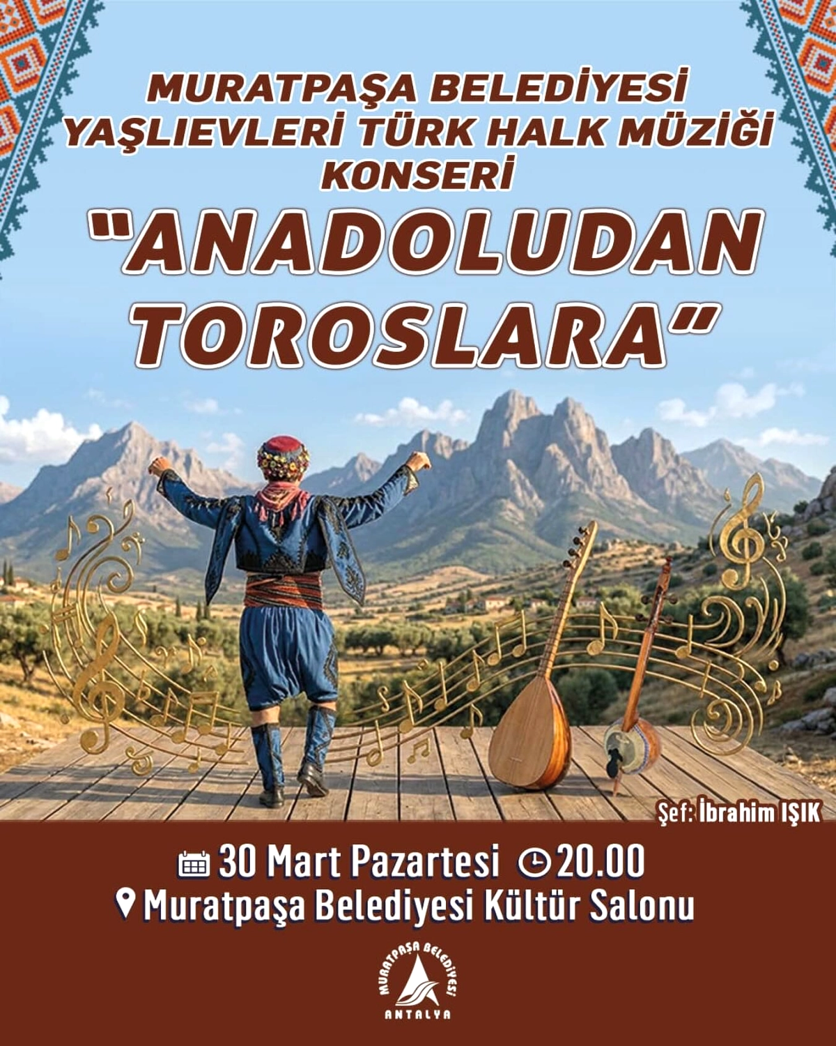 Muratpaşada Müzik Ziyafeti: Yaşlı Evleri Korosu Sahne Alıyor