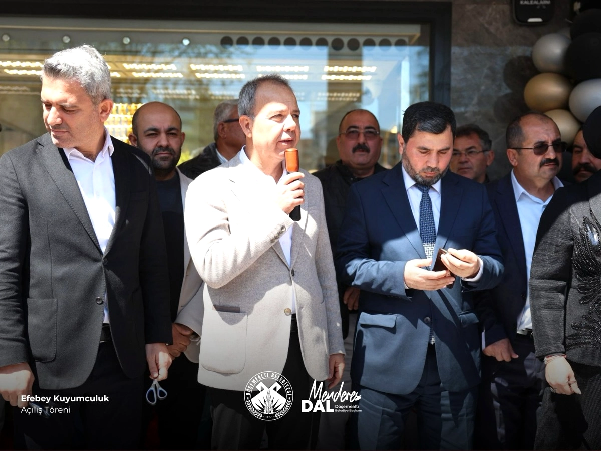 Döşemealtı Belediyesi, Efebey Kuyumculuk Açılışında Yer Aldı