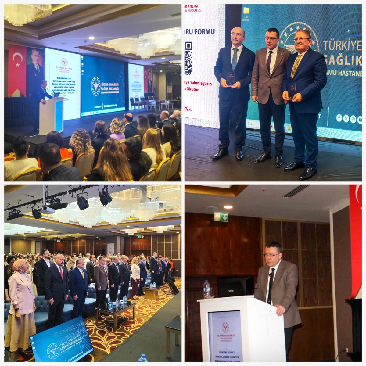 Antalyada 570 Sağlık Çalışanı Afet Lojistiği Eğitimi Alıyor