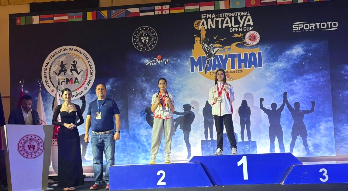 Aksu Belediyesinden IFMA İkincilik Ödülü Sahibi Rumeysa Altaya Tebrikler