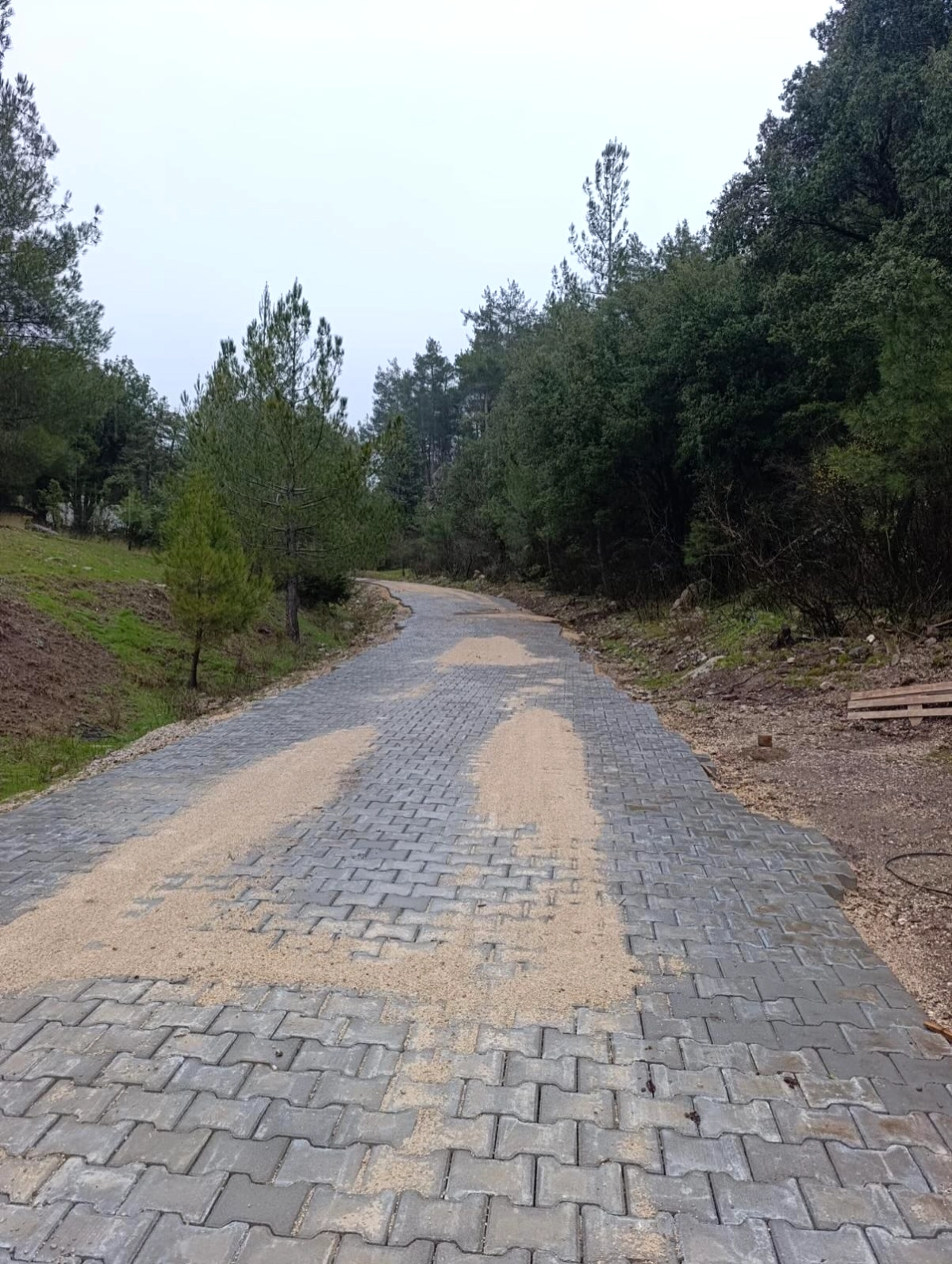 Antalya Akseki Çınardibi Mahallesi’nde Kilit Taşıyla Yol Düzenleme Çalışmaları Başarıyla Sona erdi