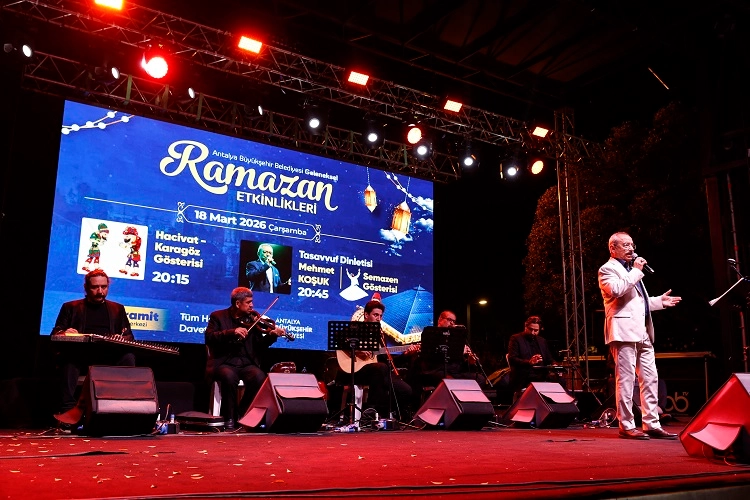 Antalya Büyükşehir’in ramazan etkinliklerine yoğun ilgi