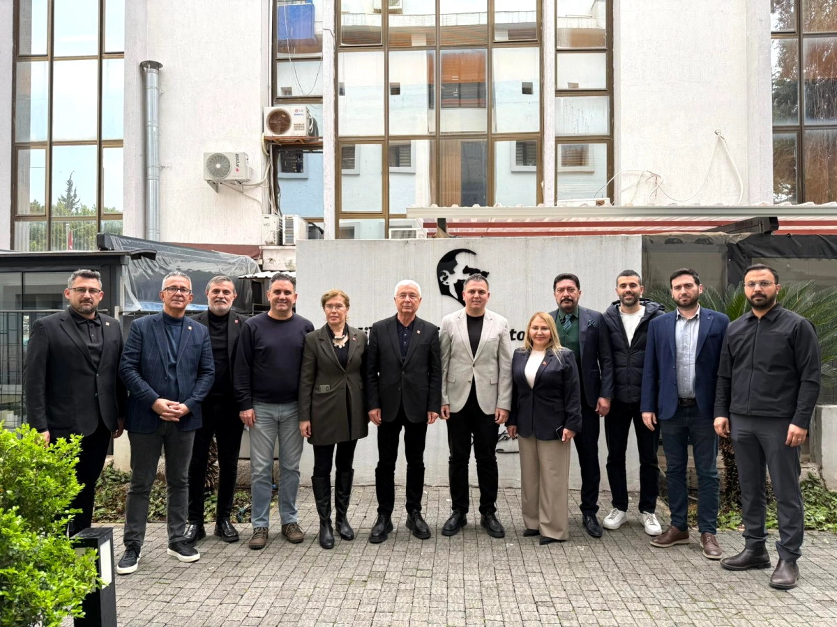 CHP Antalya İl Başkanlığı, EMO Antalya Şubesi’ni Ziyaret Etti