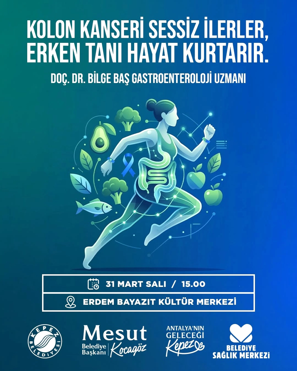Kolon Kanseri ile Mücadelede Erken Teşhisin Rolü Kepez’de Masaya Yatırılıyor